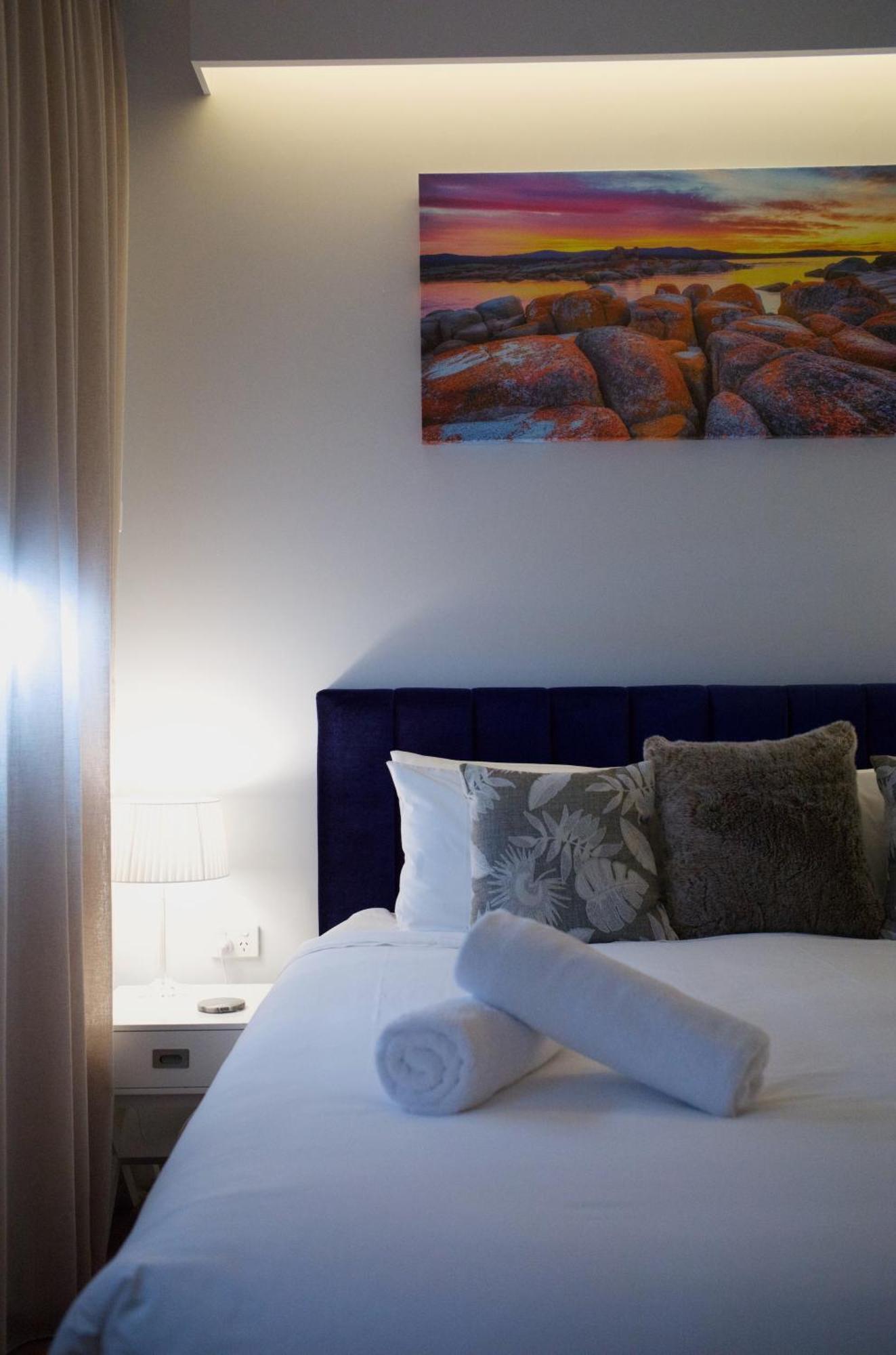Bay Of Fires Apartments - Town Centre Сейнт Хелънс Екстериор снимка
